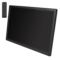 NEZE TV portátil, TV Digital ABS Puerto USB de 16 Pulgadas Enchufe de la UE Sintonizador de Alta sensibilidad de 110-220 V con Soporte para Exteriores en oferta