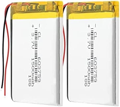 603759 1500mah 3.7v Batería de Litio, polímero de Iones de Litio Recargable para teléfono móvil Tableta Banco de energía Luz LED Juguetes eléctricos B