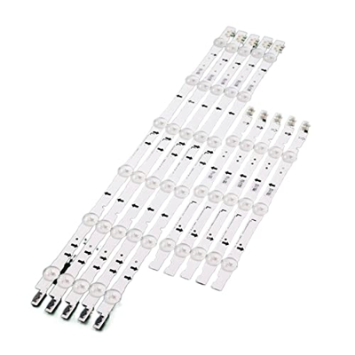 TV Bulb UE40J5510AU UE40J5530AU UE40J5550AU UE40J5600AK LED Bar Backlight Bar Ruler D4GE-400DCA-R1 400DCB-R2 Fit for Samsung Strip Lights (3v 5Set)