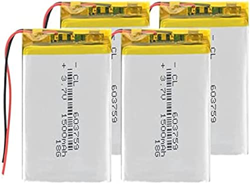 603759 1500mah 3.7v Batería de Litio, polímero de Iones de Litio Recargable para teléfono móvil Tableta Banco de energía Luz LED Juguetes eléctricos B características