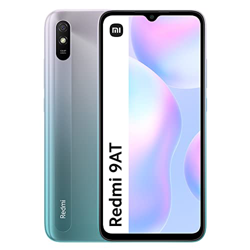 Xiaomi Redmi 9AT - Smartphone 2GB 32GB, Pantalla HD de 6.53",MediaTek Helio G25, batería 5000mAh, Cámara Trasera de 13MP Al, Azul Glacial en oferta