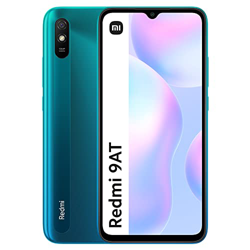 Xiaomi Redmi 9AT - Smartphone 2GB 32GB, Pantalla HD de 6.53",MediaTek Helio G25, batería 5000mAh, Cámara Trasera de 13MP Al, Aurora Verde precio