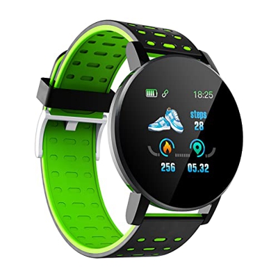 Smartwatch Deportivo Reloj Inteligente Redondo IP67 a Prueba de Agua Relojes Deportivos 1,3 Pulgadas Smartwatch Presion Arterial Pantalla Táctil a Col