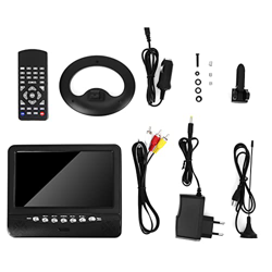 AXOC Mobile TV, EU Plug 100‑240V Black Car Player para Automóvil precio