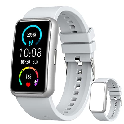 Reloj Inteligente, 1.47'' Smartwatch Hombre Mujer 8 Deportivo Modos IP67 Impermeable Reloj Deportivo con Pulsómetro Monitor de Sueño Monitores Cronóme