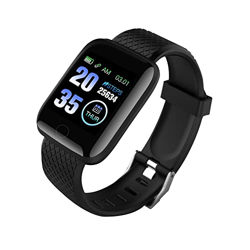 Smartwatch, 1.44" Reloj Inteligente con Pulsómetro Monitor de Sueño Monitores Calorías Podómetro Actividad Cronómetros Hombre Mujer Impermeable IP67 P características