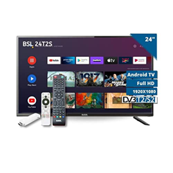 Smart TV 24 Pulgadas BSL-24T2SATV LED Full HD 1920x1080 | DVBT2 | DVB-S2 | Stick ATV Incluido | Control Voz | Chromecast. características