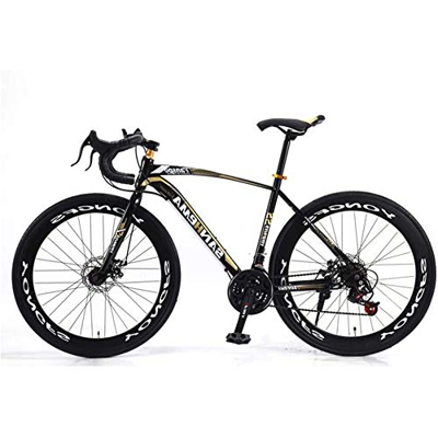 Bicicleta De Montaña Hombres Y Mujeres, Freno De Doble Disco De Velocidad Variable De Viajero Bicicleta De Montaña Asiento Ajustable Bicicleta Cómoda,