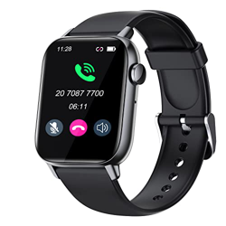 Smartwatch Mujer Hombres con Llamadas Bluetooth, 1.72'' Reloj Inteligente con Pulsómetro Termómetro Digital Sueño Podómetro,Pulsera de Actividad para  precio