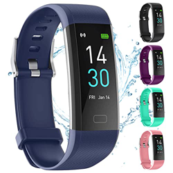 joyliveCY Fitness Tracker para Niños Impermeable IP68 Negro Niños Inteligente Pulsera con Podómetro Pulsómetros Monitor de Sueño Contador de Caloría ( precio