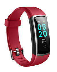 ASIAMENG Reloj Deportivo Hombres Mujeres Podómetro Presión Arterial Reloj Deportivo Monitor de frecuencia cardíaca Pulsera Inteligente IP68 Contador d en oferta