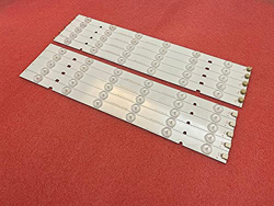 10set = 100pcs Tira de retroiluminación LED para Toshiba TV 40L2400D SVT400A94-REV03-R L en oferta