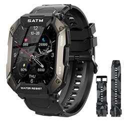 PYRODUM Reloj Inteligente Hombre, Smartwatch Hombre Impermeable 5ATM, Relojs con Podómetro, Pulsómetro, Monitor de Sueño, Monitores de Actividad, 1.71 en oferta