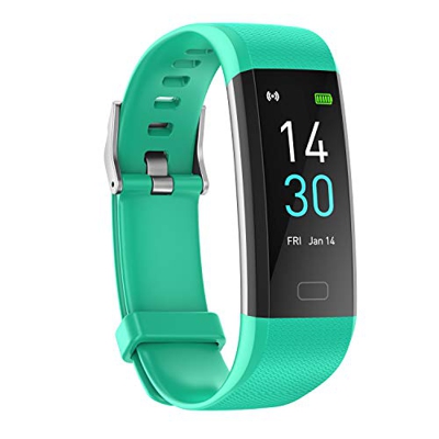 Septoui Smart Band Reloj Inteligente Frecuencia Cardíaca, SpO2, Presión Arterial, Sueño, Calorías Pulsera Actividad Resistente al Agua 5 ATM, 16 Modos