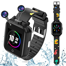 Reloj Inteligente para niños con GPS 4G, OKYUK teléfono Reloj Inteligente para Niños Impermeable y Seguro, con Mensaje de Voz de Llamada, SOS, cámara  en oferta