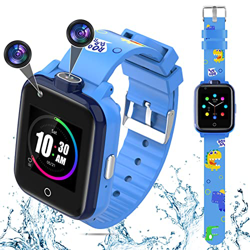 Reloj Inteligente para niños con GPS 4G, OKYUK Teléfono Reloj Inteligente para Niños Impermeable y Seguro, con Mensaje de Voz de Llamada, SOS, cámara  precio