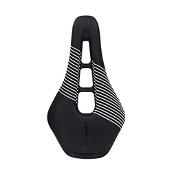 ShoppyCharms Sillín de Bicicleta de Carretera, rieles de Acero, Bicicleta de montaña, Bicicleta de montaña, Piezas de Asiento de Cuero PU Suave, Acces en oferta