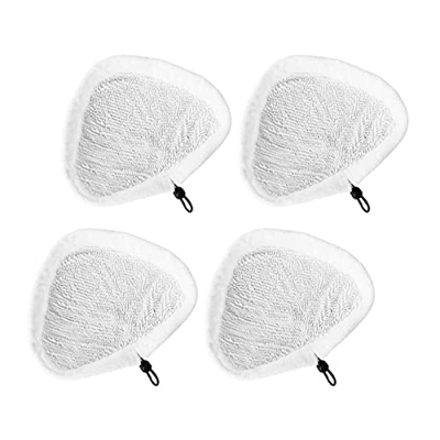 NEWWORLD S XuanW 4pcs Tela de fregona Reutilizable Lavable for tiburón H20 X5 S302 S001 Alejo MOP Microfibra Mopping Cubierta de Cabeza Pads Accesorio