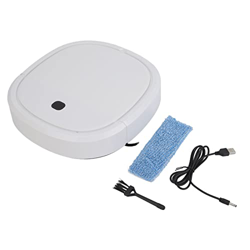 Sazao Robot Aspirador 1200pa Interruptor de Carga USB Robot Aspirador 442ml Blanco precio