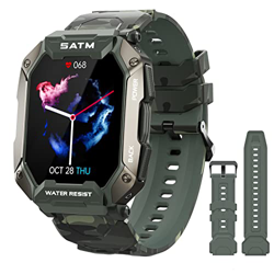 PYRODUM Reloj Inteligente Hombre, Smartwatch Hombre Impermeable 5ATM, Relojs con Podómetro, Pulsómetro, Monitor de Sueño, Monitores de Actividad, 1.71 en oferta