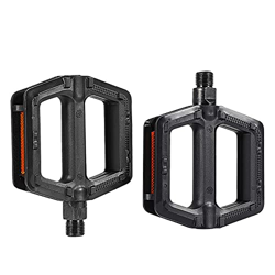 DEDONG Pedales de Bicicleta Pedales de Bicicletas Ultralight Road Pedal Ciclismo Bicicleta de montaña Pie Plat Antidlips Pedal de Plataforma (Color :  características