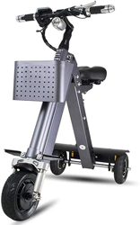 Triciclo eléctrico Plegable, Mini Scooter eléctrico portátil Bicicleta eléctrica Ligera Bicicleta eléctrica Ajustable 40-50 km precio