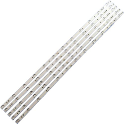 UVWP LED 3V Tira 12leds Lb43014 v0_00 43 TV 43pus6551 tpt430u3 eqlsja.g 43pus6501 43pus6101 43pus6201 43pus7202 Compatible for Philips Reemplazo de re características