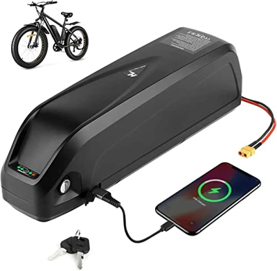 UIHECTA Batería De Bicicleta Eléctrica Batería De Litio para Bicicleta De Montaña Eléctrica Accesorios para Baterías De Bicicletas Eléctricas Juego De