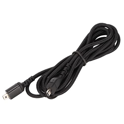 AMONIDA Cable de Auriculares de 4,9 pies Cable de Auriculares Negro Cable de núcleo OFC para Auriculares para Juegos de Tablet PC