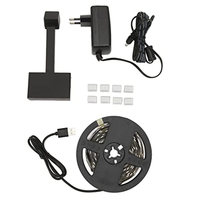 Retroiluminación LED de TV, Tira de Luces de Retroiluminación de TV RGB con Control de Aplicaciones, Iluminación Dinámica de Retroiluminación de TV Wi