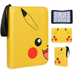 KASTEWILL Álbum de Cartas Coleccionables para Pokémon - Álbum Colección Tarjetas, Álbum Cartas para Pokémon, Carpeta de Cartas Portátil Con cremallera precio