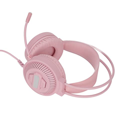 LBEC Auriculares para Juegos, Auriculares para Juegos EstéReo RGB Transpirables y Elegantes para PS4 (Rosa) en oferta