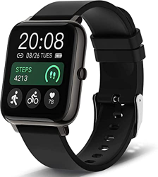 Popglory Reloj Inteligente Mujer, Smartwatch con Oxígeno Sanguíneo Presión Arterial Frecuencia Cardíaca, Pulsera Actividad Impermeable IP69 para Hombr en oferta