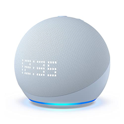 Nuevo Echo Dot (5.ª generación, modelo de 2022) con reloj | Altavoz inteligente con reloj y Alexa | Gris azulado precio