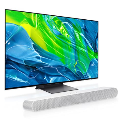 Samsung TV OLED 55S95 2022 y Samsung Barra de Sonido HW-S61B