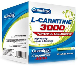 Quamtrax L-Carnitina 3000 20 viales x 25 ml Sabor Frutas del Bosque precio