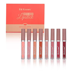 Labiales Mate Larga Duracion, FantasyDay Pintalabios Permanente Líquido Brillo de Labios Set - Lipgloss Hidratante Lapiz de Labios Lipstick kit Maquil precio