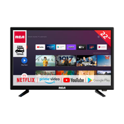 RCA RS22H2C Android TV Smart TV de 22 Pulgadas (56 cm) con Adaptador de Coche de 12 V, Asistente de Google, Chromecast, Netflix, Prime Video, Play Sto en oferta