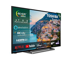 Toshiba 50UF3D63DA Smart TV Fire TV 50 Pulgadas, 4K Ultra HD, HDR10, Control de Voz Alexa Integrado, HDMI 2.1 Baja latencia para Gaming, Bluetooth, US precio