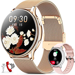 Efolen Reloj Inteligente Mujer, 2022 Smartwatch con Llamadas y Whatsapp, Esfera de DIY, Pulsera Actividad Oxímetro y Menstrual, Caloría Podómetro Relo en oferta