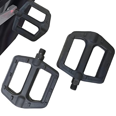 Eren Pedales de Bicicleta de montaña Pedales s MTB | Pedal de Bicicleta de Carretera de montaña,Pedal de Plataforma Ligero Universal para Bicicletas d