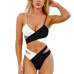 IHCEMIH Bikini Mujer 2022 Push up con Relleno Reductor Barriga Cintura Dos Piezas Brasileño Bañador Trajes Ropa de Baño Natacion Playa Piscina Deporti precio