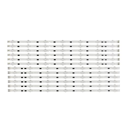 CARZE 12pcs / Kit LED Tiras encajadas for Samsung TV UN58H5202 UE58H5203 UE58J5202 CY-HH058BG V580HJ1 2014SVS58 UA58H5288AJ UN58H5202AF Tiras de luz d en oferta