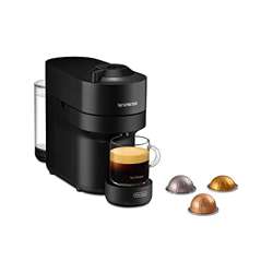 De'Longhi Nespresso Vertuo Pop ENV90.B, Cafetera Automática, Máquina de Café de Cápsulas Desechables, 4 Tamaños de Taza, Tecnología de Centrifugación, características