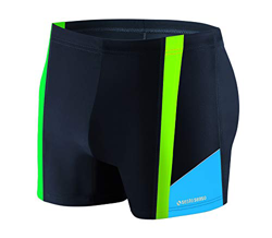 Sesto Senso® Bañador de Natación Hombre Shorts Traje de Baño (tamaños de M a 4XL) Pantalones de Natación Trajes Playa Aquashorts BD 379 (XL, Blue) en oferta