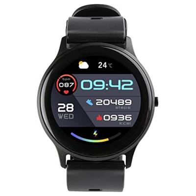 Smartwatch Reloj Inteligente Hombre Mujer , 1.28", Impermeable , Reloj Deportivo 24 Funciones Multideporte , podómetro , oxímetro , medidor calorías ,