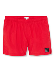 Calvin Klein Medium Drawstring KM0KM00712 Shorts, Deep Crimson, L para Hombre precio