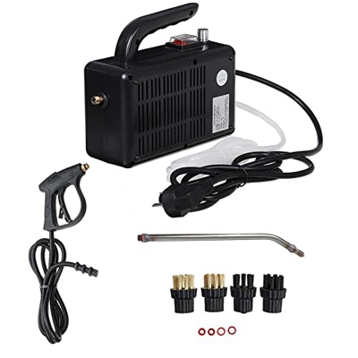 VIETOL Limpiadores de Vapor portátiles de 2600 W, Limpiador de Vapor de Alta presión y Alta Temperatura para Limpieza, Kit de Limpiador de Vapor Multi