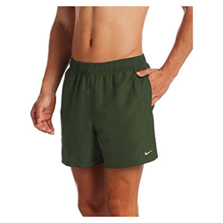 NIKE 5 Volley Short Bañador, Hombre, Medium Olive, XL en oferta