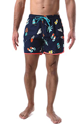 Mermaid Bañadores Hombre Shorts, Pantalones Cortos de Playa de Verano, Shorts de Baño de Secado Rápido para Natación Vacaciones y Surf, Talla M-3XL características